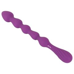   You2Toys - Kuličkový, flexibilní anální dildo - (fialová)