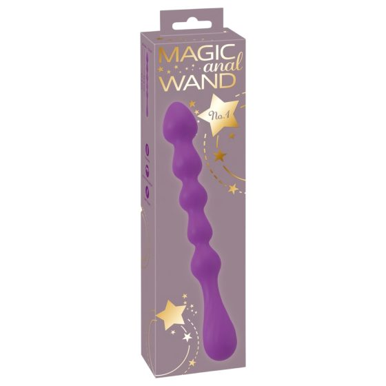 You2Toys - Kuličkový, flexibilní anální dildo - (fialová)