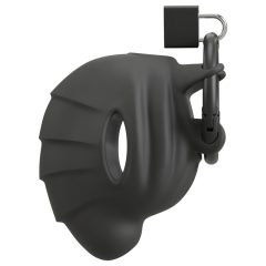 Black Velvets - klec na penis a varlata (černá)