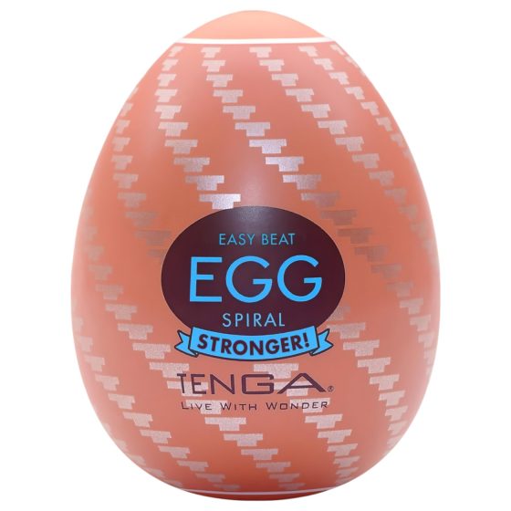 TENGA Egg Spiral Stronger - masturbátor ve tvaru vajíčka - 1 kus