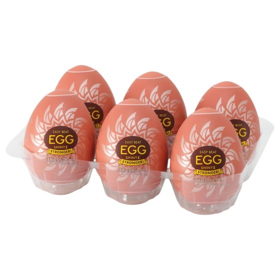 TENGA Egg Shiny II Stronger - vajíčko masturbátor (6 ks)