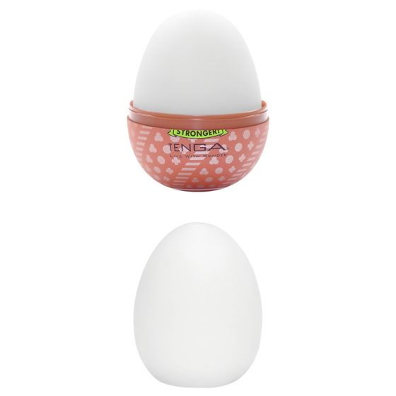 TENGA Egg Combo Stronger - vajíčko masturbátor - pevný stimulátor