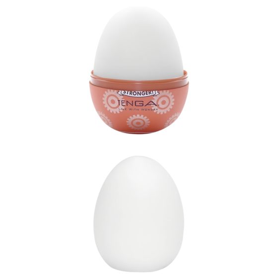 TENGA Egg Gear Stronger - masturbátor ve tvaru vajíčka - 1 kus