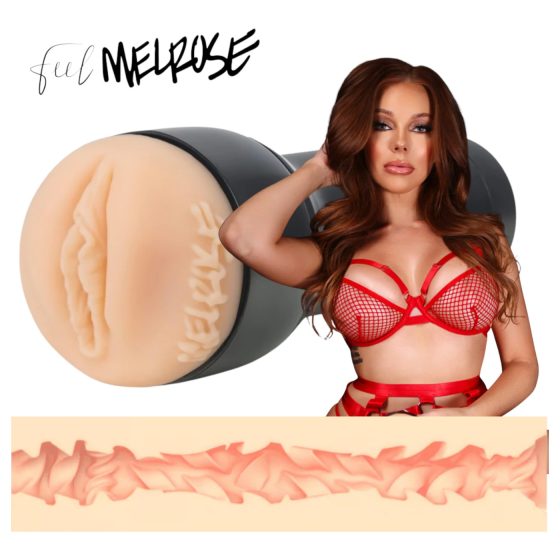 Kiiroo MelRose Michaels - falešná kočička - kompatibilní s PowerBlow (přírodní)