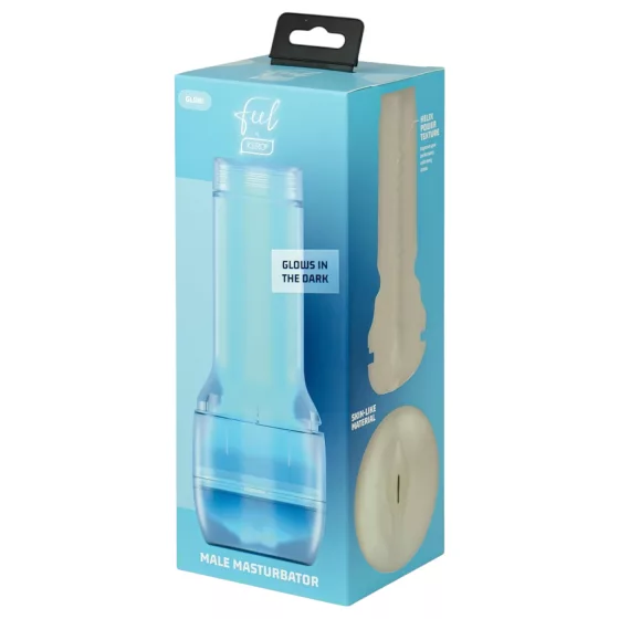 Kiiroo Feel Glow - svítící umělá vagína masturbátor, PowerBlow (bílá)
