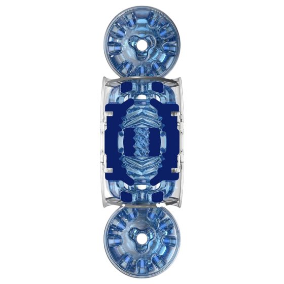 Fleshlight Quickshot Turbo - cestovní masturbátor - modrý