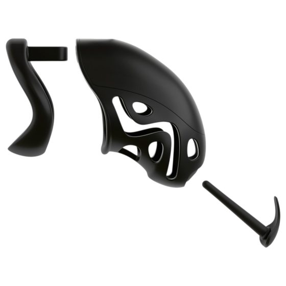 You2Toys - klec na penis s plugem - černá