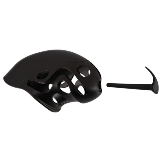 You2Toys - klec na penis s plugem - černá