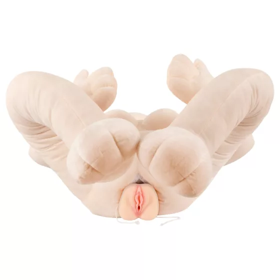 You2Toys - heboučká plyšová sex panenka (přírodní)