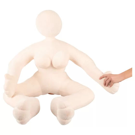 You2Toys - heboučká plyšová sex panenka (přírodní)