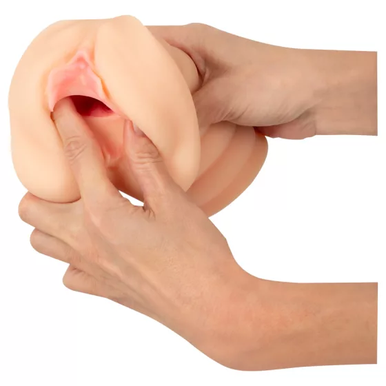 Nature Skin - realistická vagína masturbátor - tělová barva