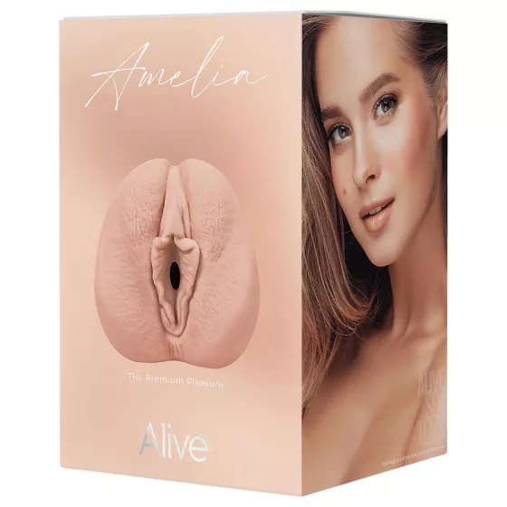 Alive Amelia S - umělá vagína masturbátor - realistická barva