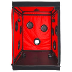 Secretdome - BDSM sexuální kabina s otvory (černá)