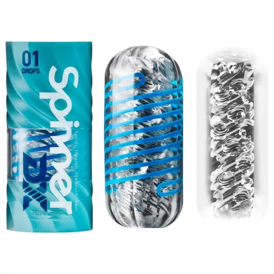 TENGA Spinner DX - masturbátor (průhledný)