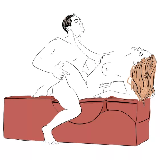 Liberator Aria Flip Chaise - variabilní tantra pohovka - 3dílná (černá)