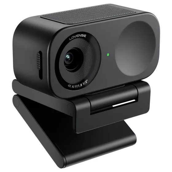 Lovense Webcam 2 - AI webkamera pro streamování (černá)