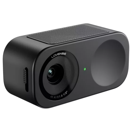 Lovense Webcam 2 - AI webkamera pro streamování (černá)