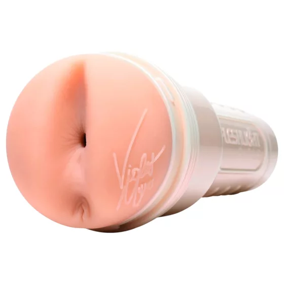 Fleshlight Girls Violet Myers Ahegao - realistický anální masturbátor (tělové barvy)