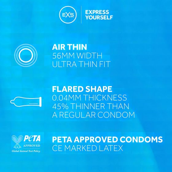 EXS Air Thin - latexový kondom (12 ks)
