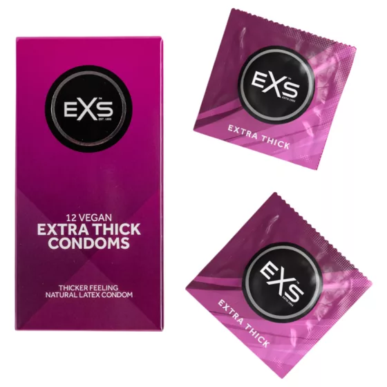 EXS Extra Thick - kondom se silnou stěnou (12 ks)