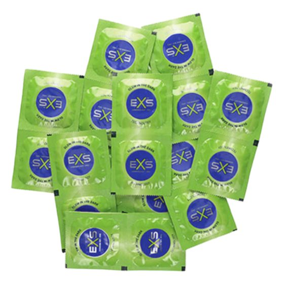 EXS Glow - svítící kondom (100ks)