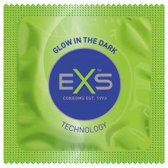 EXS Glow - svítící kondom (100 ks)