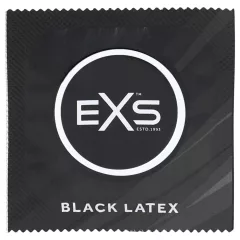 EXS Black - černé kondomy (48 ks)