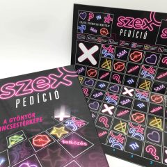   Sexpedice - společenská hra pro dospělé (v maďarském jazyce)