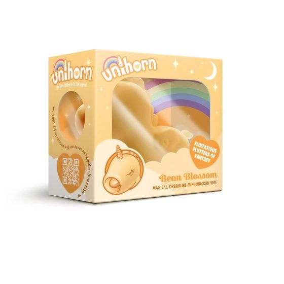 Unihorn Bean Blossom - akumulátorový jednorožec na klitoris (žlutý)