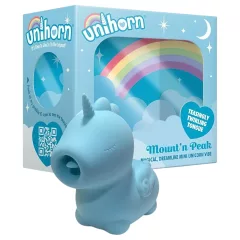   Unihorn Mount'n Peak - vibrátor na klitoris - akumulátor - modrá