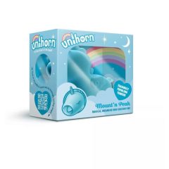   Unihorn Mount'n Peak - nabíjecí stimulátor klitorisu jednorožec (modrý)