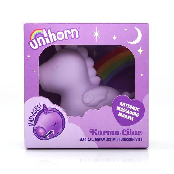 Unihorn Karma - akumulátorový jednorožec na stimulaci klitorisu (fialový)