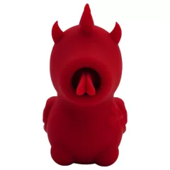   Unihorn Blaze Diablo - vibrátor na klitoris - dobíjecí - červený