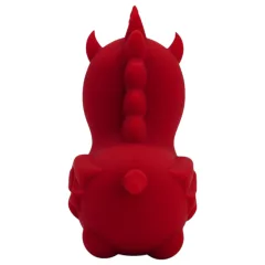   Unihorn Blaze Diablo - vibrátor na klitoris - dobíjecí - červený