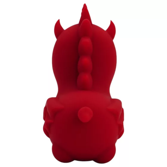 Unihorn Blaze Diablo - vibrátor na klitoris - dobíjecí - červený