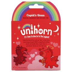   Unihorn Cupidův Krasavec - akumulátorový jednorožec na klitoris (červený)