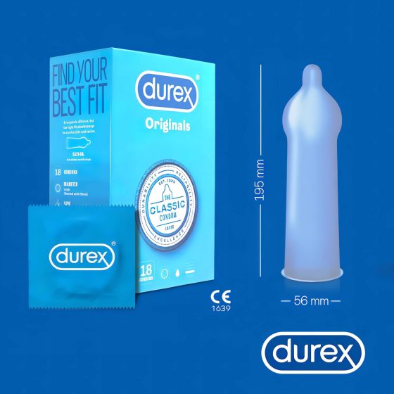Durex Classic - kondom (18ks)