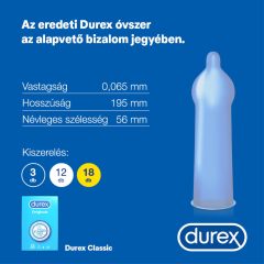 Durex Classic - kondomy (18ks)