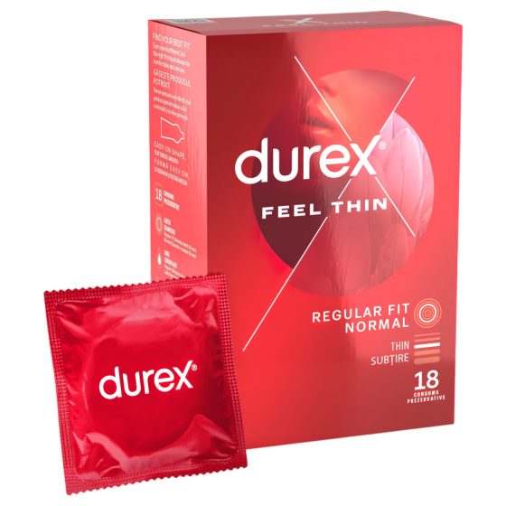 Durex - kondomy - ultra tenké pro přirozený pocit - 18 ks