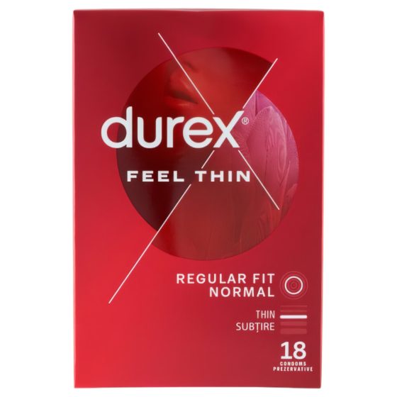 Durex - kondomy - ultra tenké pro přirozený pocit - 18 ks