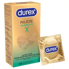 / Durex Nude Close Fit - tenký kondom (10 ks)