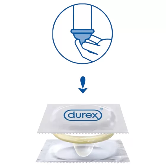 / Durex Nude Close Fit - tenký kondom (10 ks)