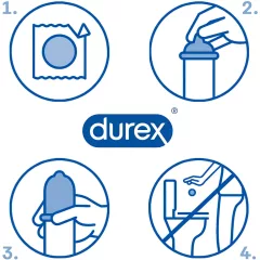 / Durex Nude Close Fit - tenký kondom (10 ks)