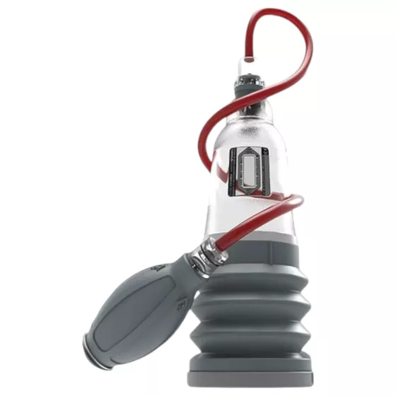 BathMate Xtreme Hydromax 3 - vakuová pumpa na penis - sada - transparentní