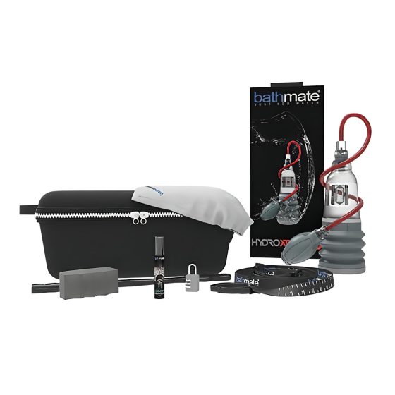 BathMate Xtreme Hydromax 3 - Hydropumpa set (průhledný)