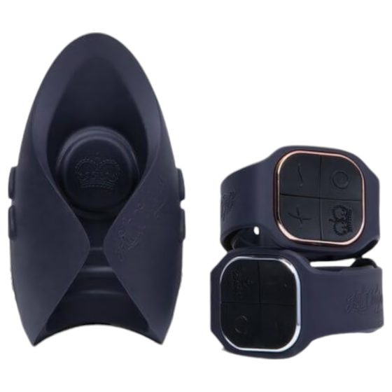 / Pulse Duo Lux - dobíjecí, rádiový párový vibrátor-masturbátor (šedý)