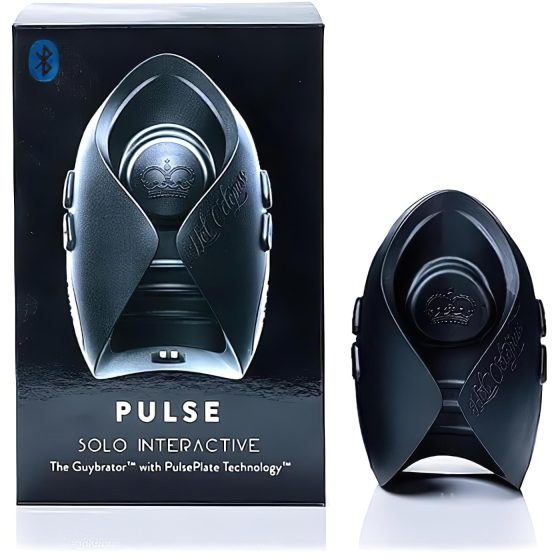 Pulse Solo Interactive - nabíjecí, chytrý masturbátor (černý)