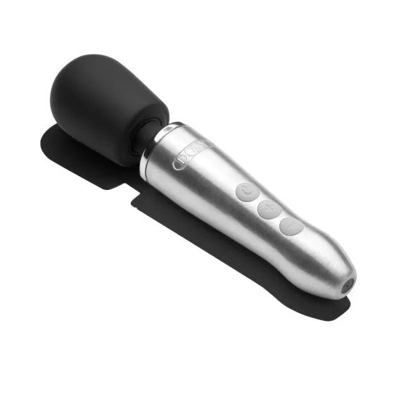 Doxy - masážní vibrátor - stříbrný