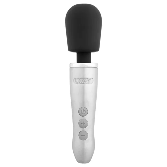 Doxy - masážní vibrátor - stříbrný
