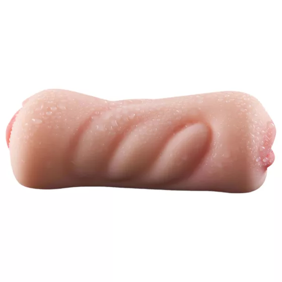 Lonely 2v1 - umělá vagína a umělá ústa masturbátor (přírodní barva)
